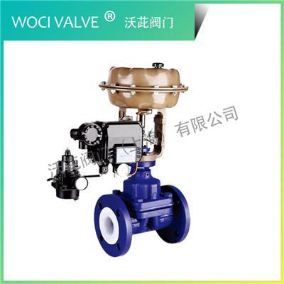 G641F46 Pneumatic Fluorine Lined Diaphragm Valve